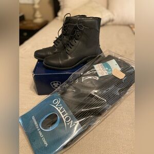 Women’s Ariat Scout Paddock Boots & Ovation Half Chaps